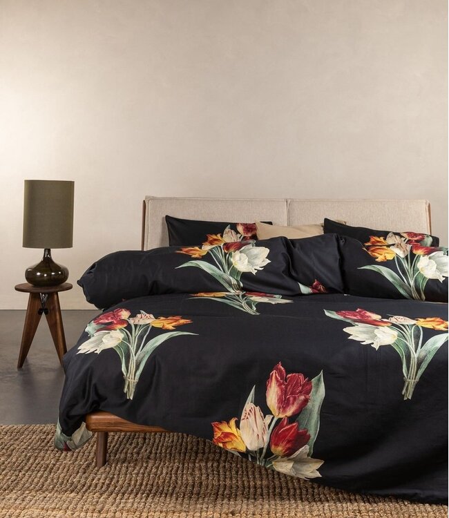 Essenza Dekbedovertrek Tosca Antraciet 240 x 200/220