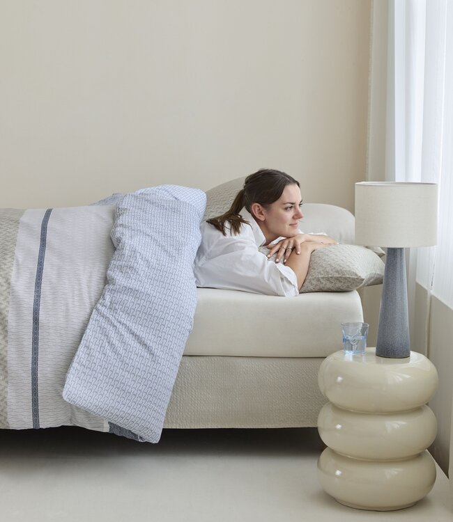 Beddinghouse Dekbedovertrek Hilde Blue 200 x 200/220