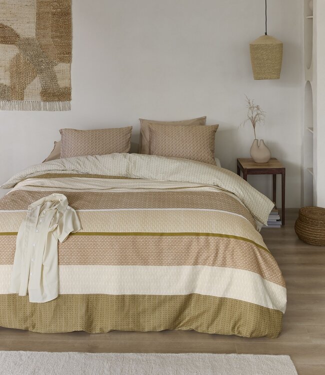 Beddinghouse Dekbedovertrek Hilde Natural 200 x 200/220