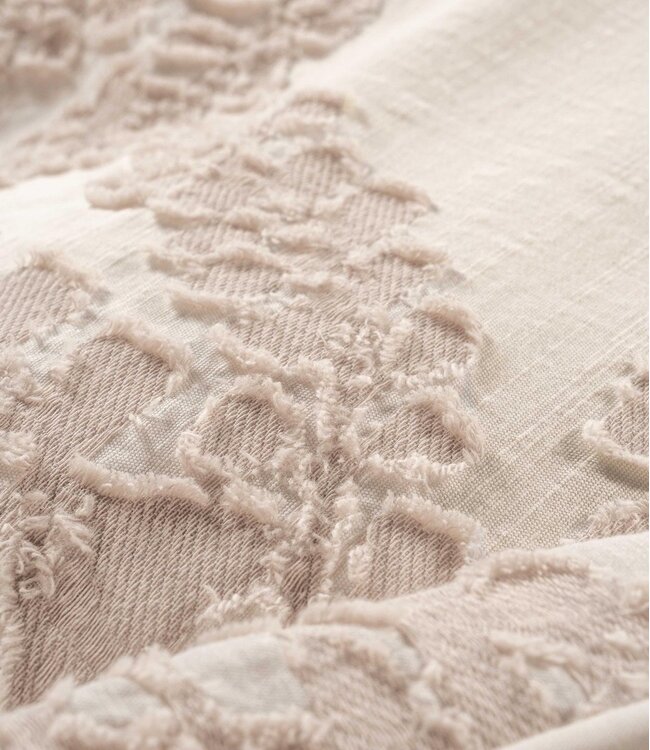 Essenza Dekbedovertrek Eleria Oatmeal 200 x 200/220