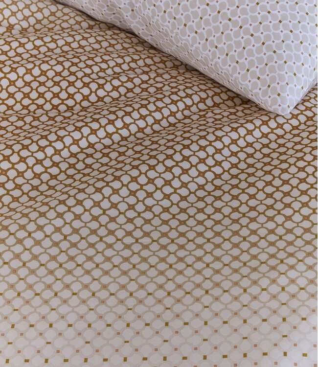 Beddinghouse Dekbedovertrek Nadine Sand 260 x 200/220