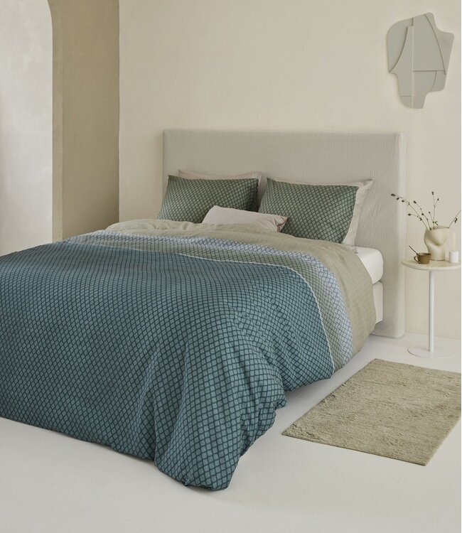 Beddinghouse Dekbedovertrek Riven Blue 140 x 200/220
