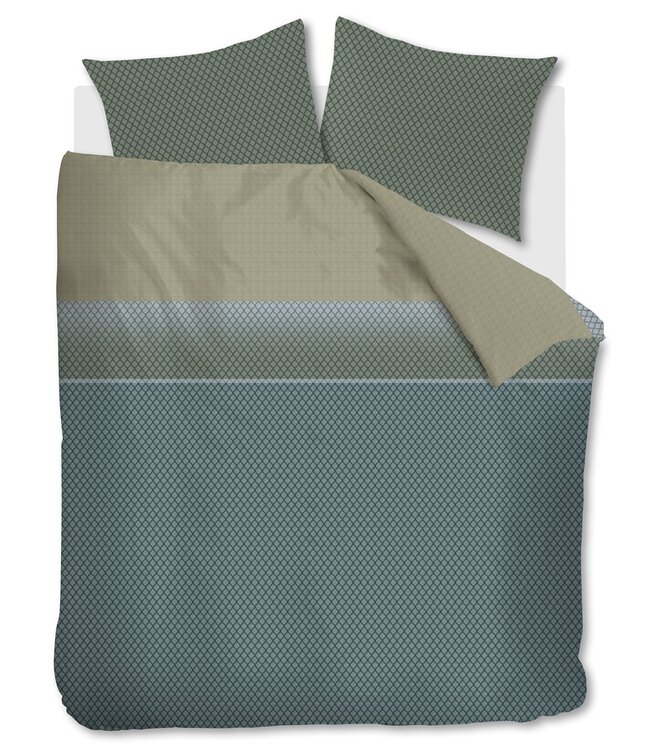 Beddinghouse Dekbedovertrek Riven Blue 200 x 200/220