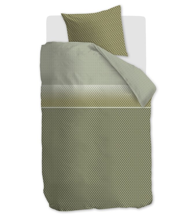 Beddinghouse Dekbedovertrek Riven Green 140 x 200/220