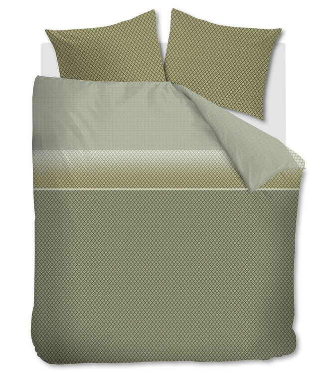 Beddinghouse Dekbedovertrek Riven Green 240 x 200/220