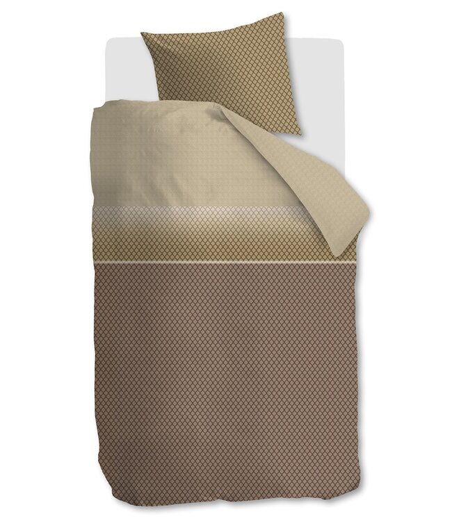 Beddinghouse Dekbedovertrek Riven Naturel 140 x 200/220