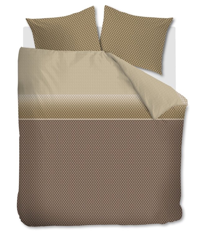 Beddinghouse Dekbedovertrek Riven Naturel 240 x 200/220