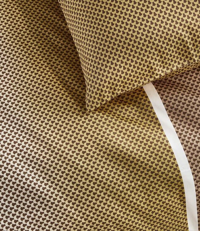 Beddinghouse Dekbedovertrek Elvi Gold 240 x 200/220