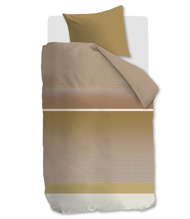 Beddinghouse Dekbedovertrek Elvi Gold 140 x 200/220