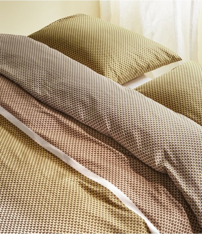 Beddinghouse Dekbedovertrek Elvi Gold 240 x 200/220