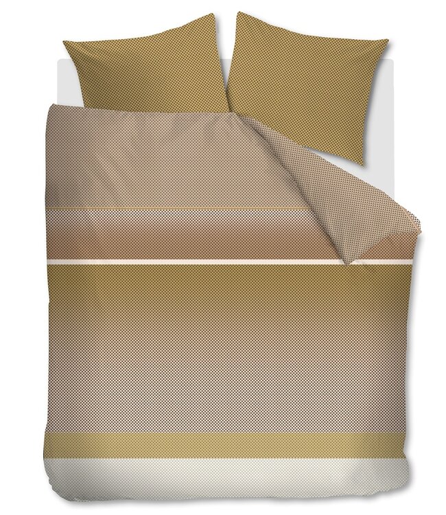 Beddinghouse Dekbedovertrek Elvi Gold 200 x 200/220