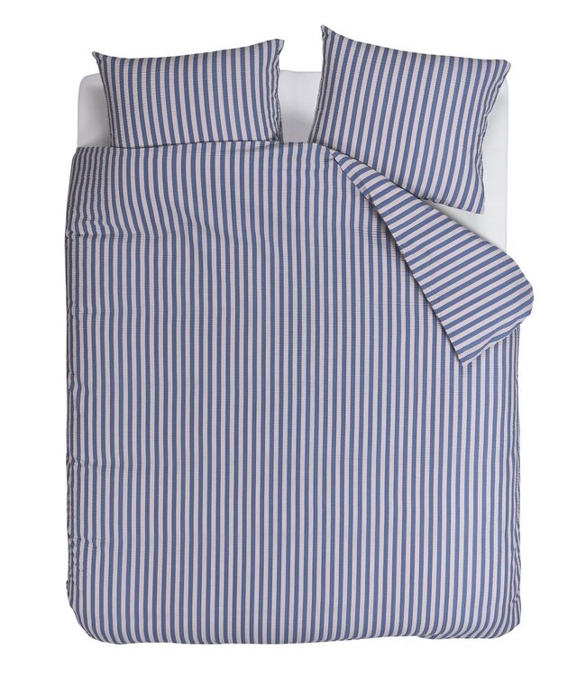 Beddinghouse Dekbedovertrek Veya Blauw 200 x 200/220