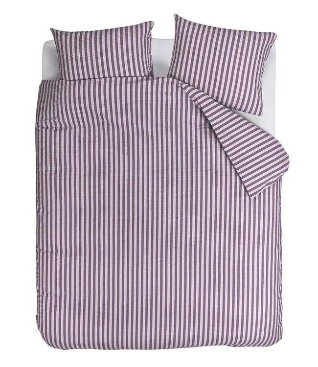 Beddinghouse Dekbedovertrek Veya Mauve