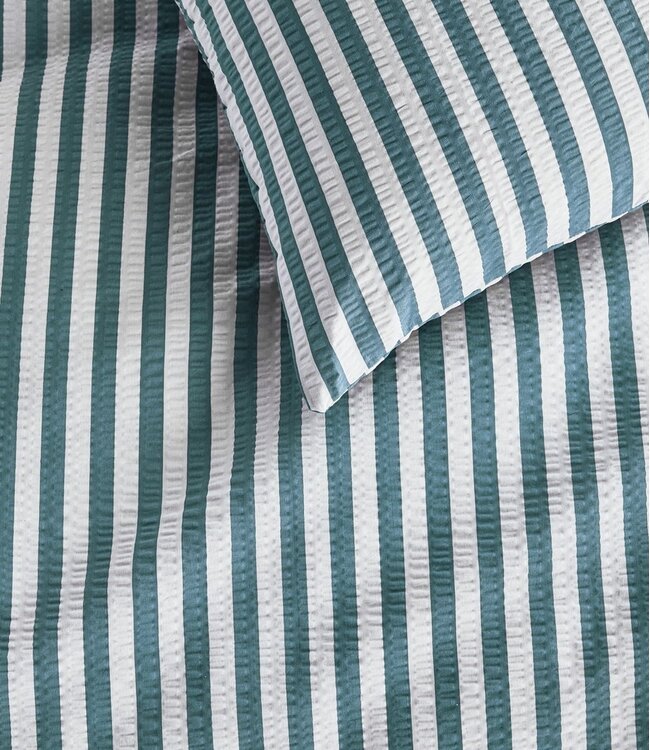 Beddinghouse Dekbedovertrek Veya Groen 200 x 200/220