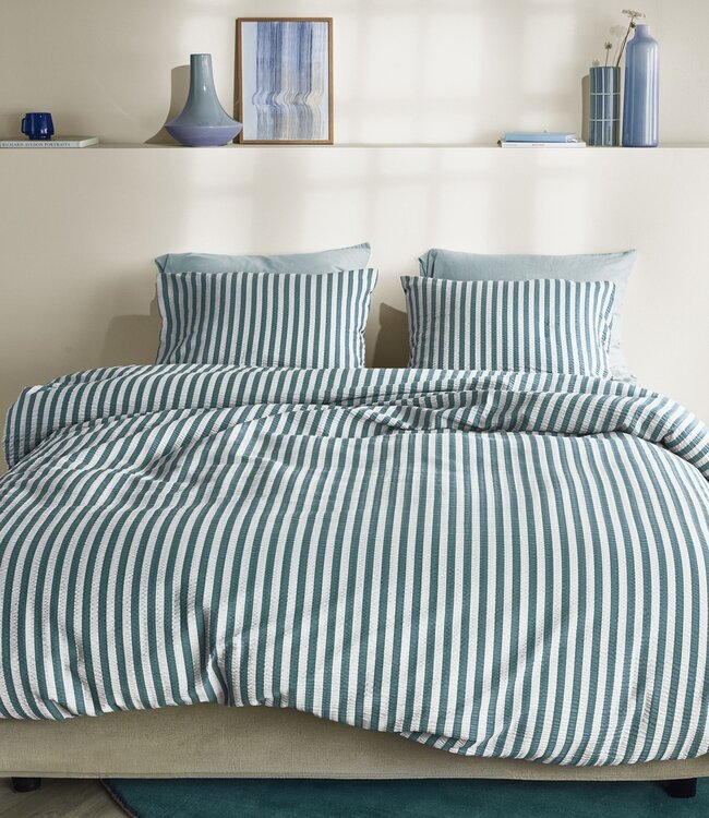 Beddinghouse Dekbedovertrek Veya Groen 240 x 200/220