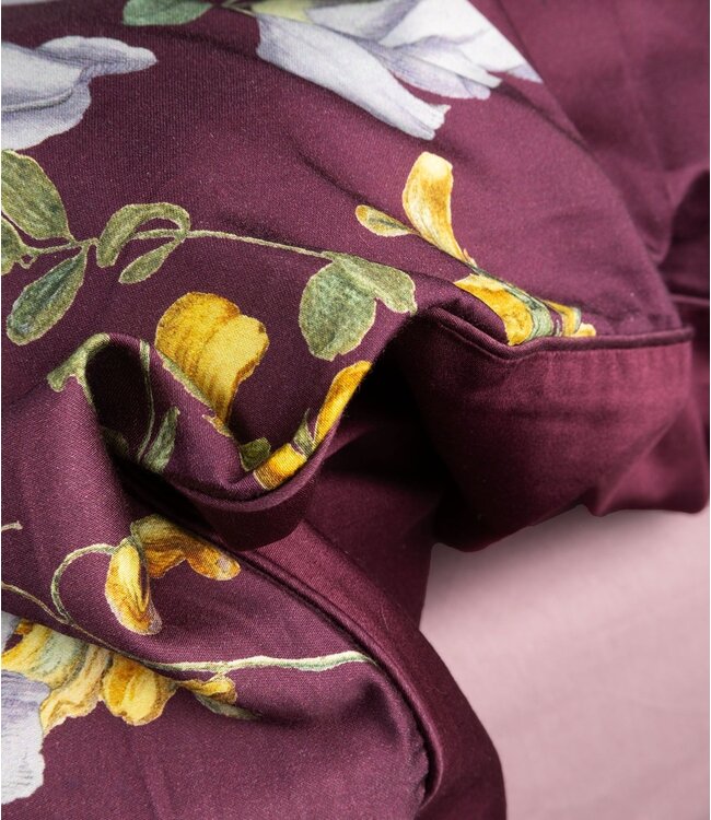 Essenza Dekbedovertrek Augustina Mauve 200 x 200/220
