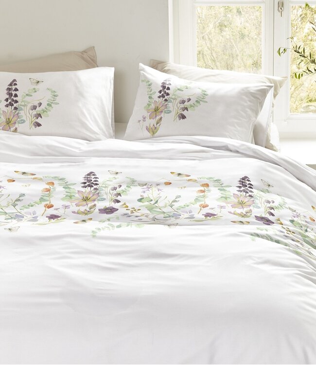 Marjolein Bastin Dekbedovertrek Katoen  Fritillaria Multi 140 x 200/220