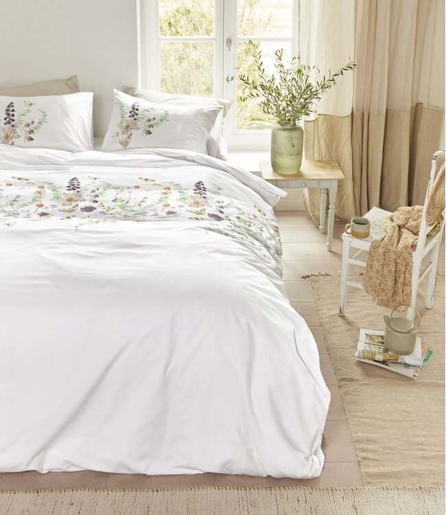 Marjolein Bastin Dekbedovertrek Katoen  Fritillaria Multi 240 x 200/220