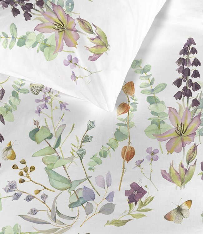 Marjolein Bastin Dekbedovertrek Katoen  Fritillaria Multi 240 x 200/220