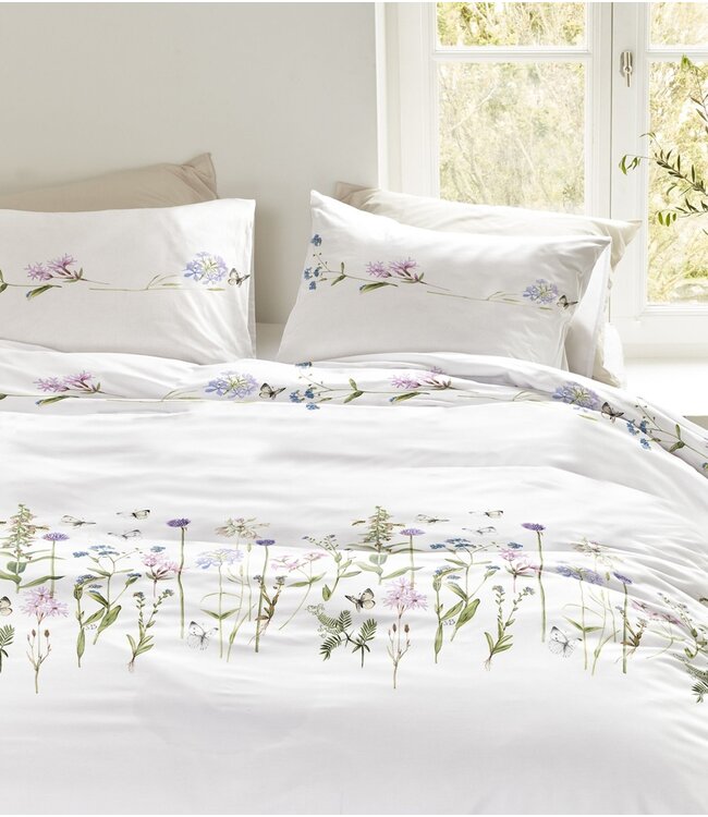 Marjolein Bastin Dekbedovertrek Katoen  Soft Bloom Multi 140 x 200/220