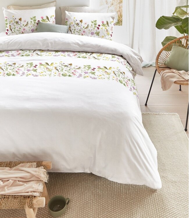 Marjolein Bastin Dekbedovertrek Katoen Whispering Garden 240 x 200/220