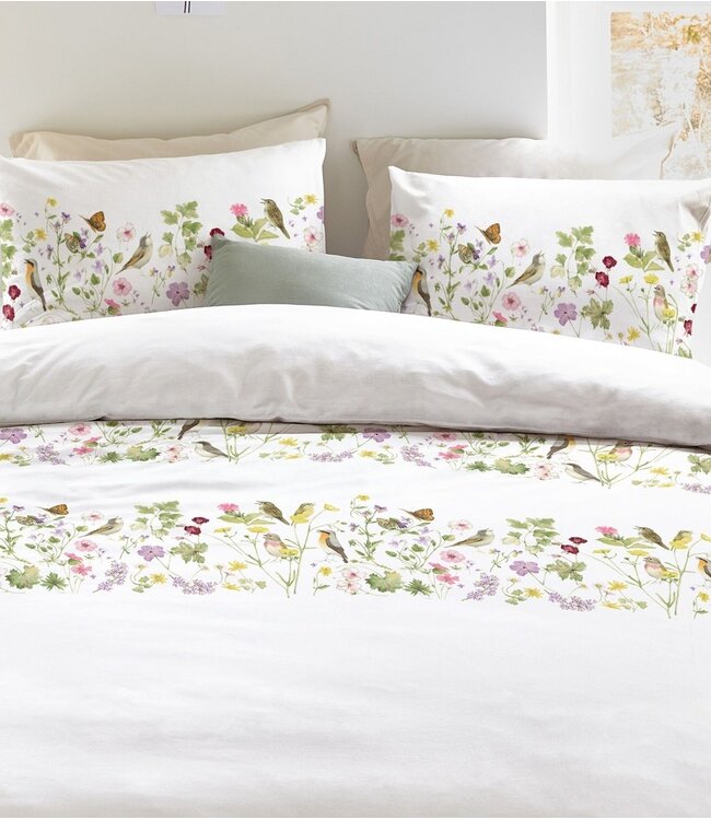 Marjolein Bastin Dekbedovertrek Katoen Whispering Garden 240 x 200/220