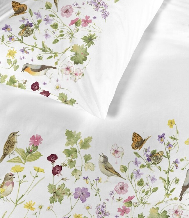 Marjolein Bastin Dekbedovertrek Katoen Whispering Garden 240 x 200/220