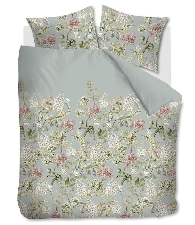 Ariadne at Home Dekbedovertrek Katoen Corsage Groen