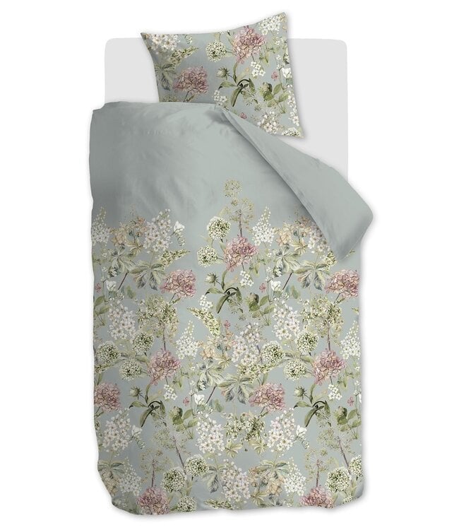 Ariadne at Home Dekbedovertrek Katoen Corsage Groen