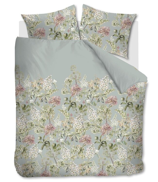 Ariadne at Home Dekbedovertrek Katoen Corsage Groen 260 x 200/220