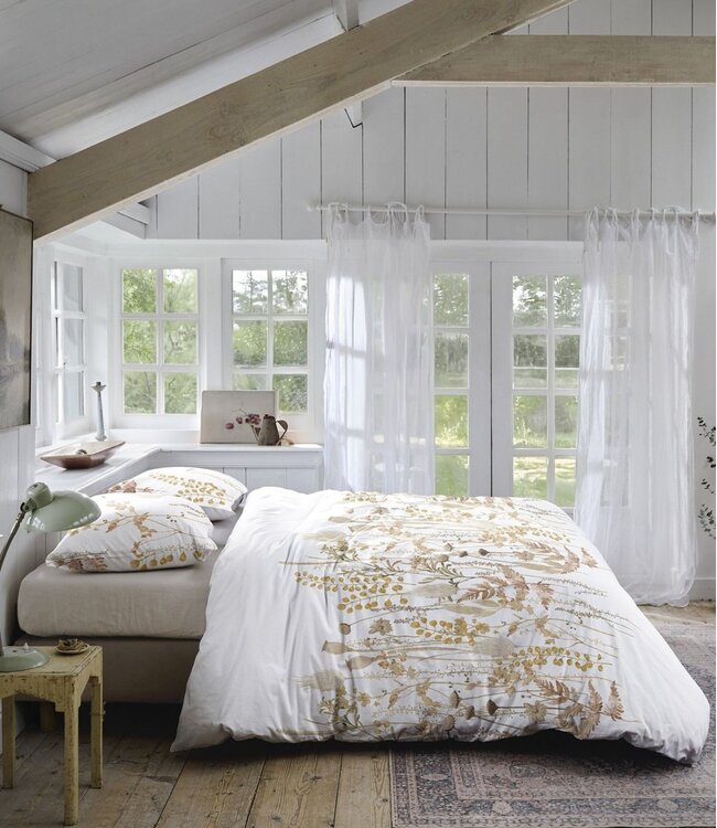 Ariadne at Home Dekbedovertrek Katoen Springtime Zand 260 x 200/220