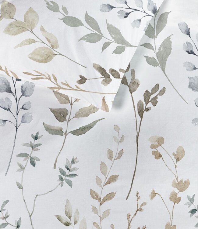 Ariadne at Home Dekbedovertrek Katoen Silent Wit 240 x 200/220