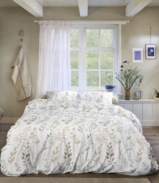 Ariadne at Home Dekbedovertrek Katoen Silent Wit 260 x 200/220