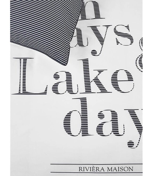 Rivièra Maison Dekbedovertrek Lake Days 240 x 200/220