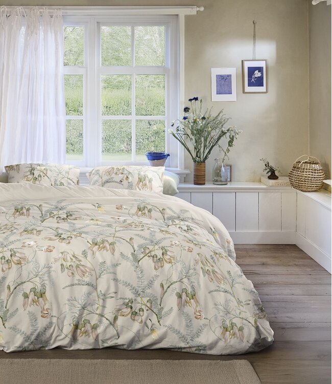 Ariadne at Home Dekbedovertrek Katoen Luster Perzik 140 x 200/220