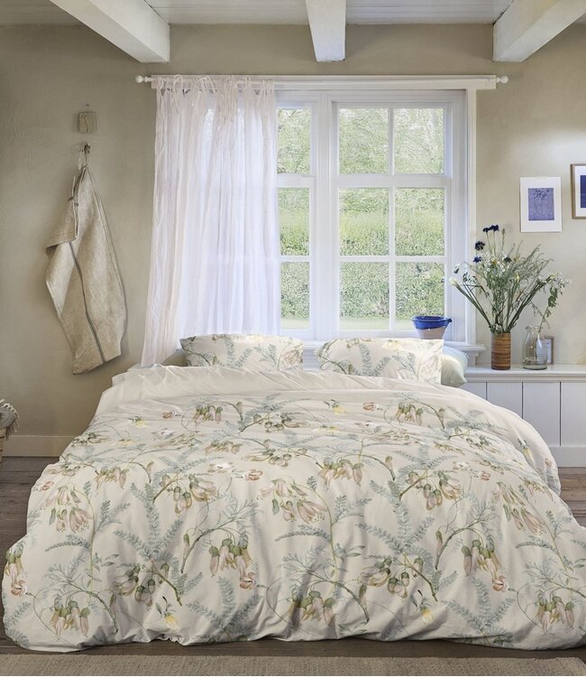 Ariadne at Home Dekbedovertrek Katoen Luster Perzik 260 x 200/220