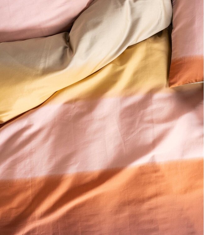 Essenza Dekbedovertrek Lunare Warm Clay 200  x 200/220