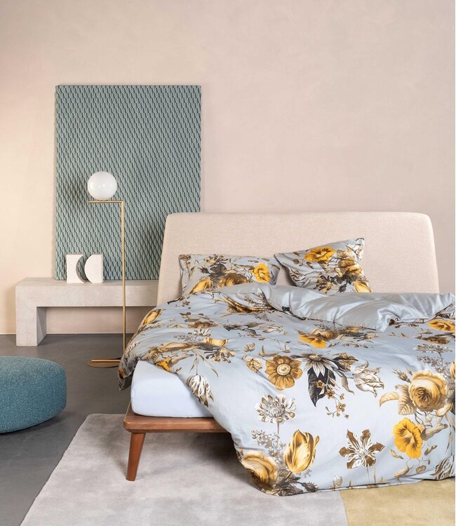 Essenza Dekbedovertrek Florean Grey 140 x 200/220