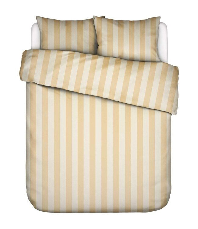 Essenza Dekbedovertrek Minte Stripe Yellow Straw & Vanille 200 x 200/220