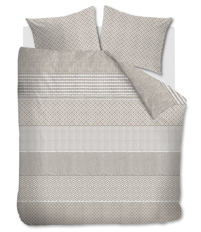 Rivièra Maison Dekbedovertrek Katoen Francesco Zand 260 x 200/220