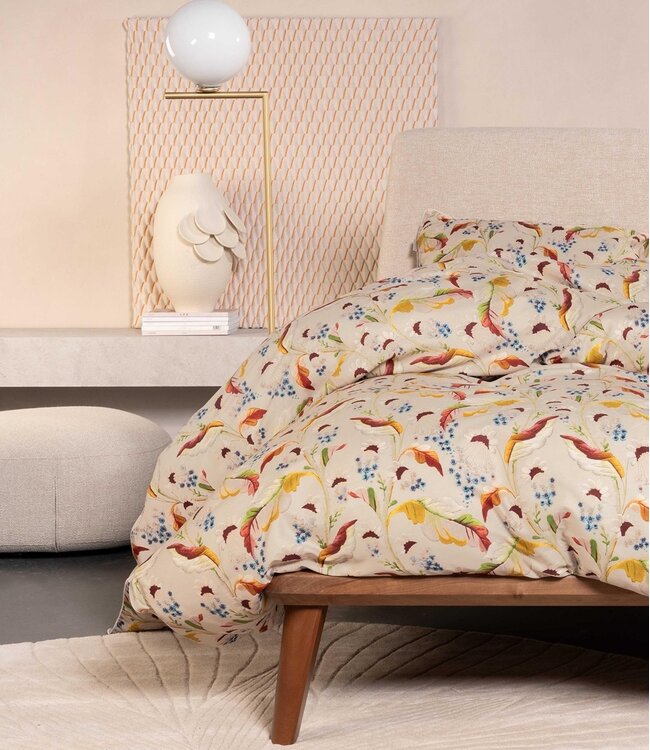 Essenza Dekbedovertrek Aurelina Oatmeal 200 x 200/220