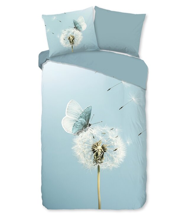 Ritzzly Dekbedovertrek met rits Papillon Blauw