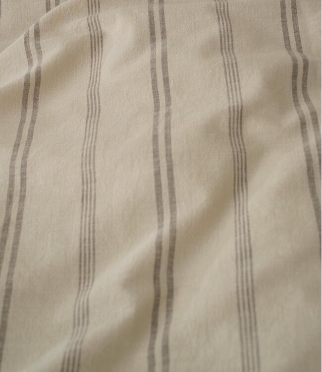 Marc O'Polo Dekbedovertrek Olin Oatmeal 200 x 200/220