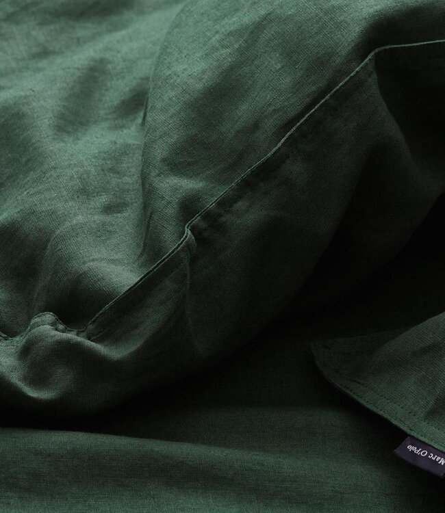 Marc O'Polo Dekbedovertrek Valka Deep Green