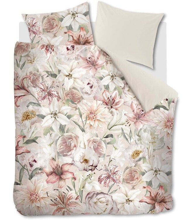 Rivièra Maison Dekbedovertrek Lily Love Pink 240 x 200/220
