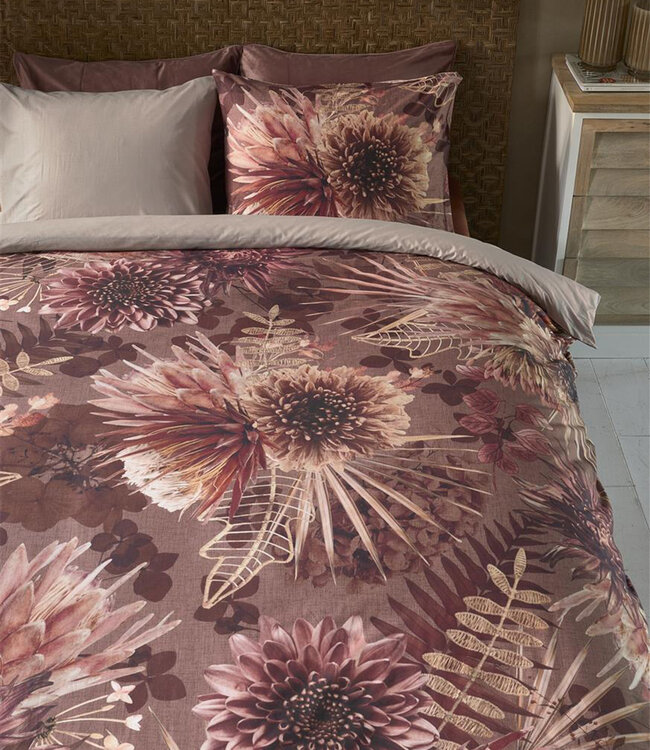 Rivièra Maison Dekbedovertrek Protea Terra 140 x 200/220