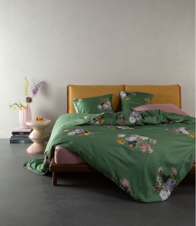 Essenza Dekbedovertrek Laurine Shale Green 240 x 200/220
