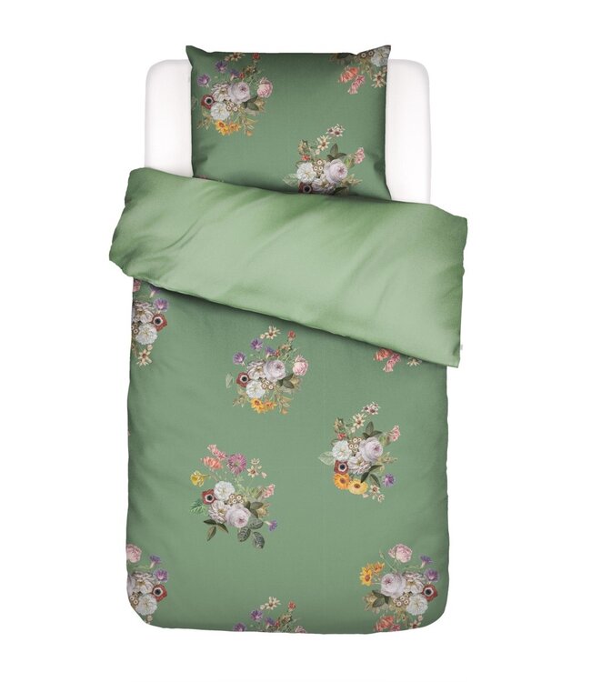 Essenza Dekbedovertrek Laurine Shale Green 240 x 200/220