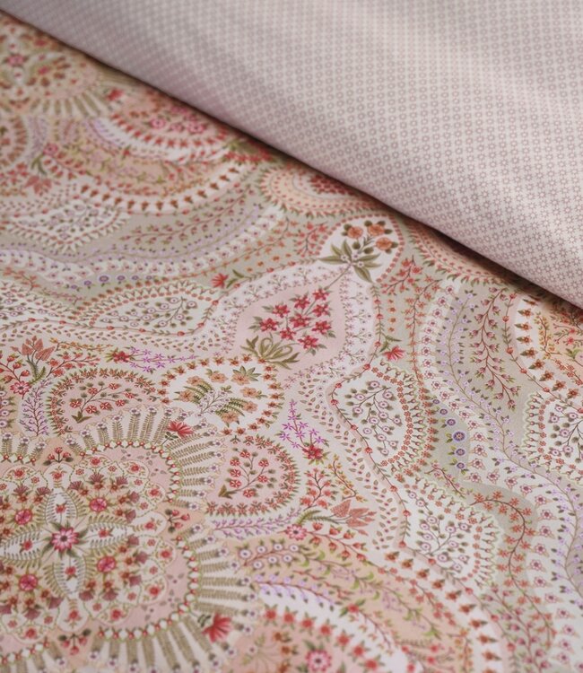 Pip Studio Dekbedovertrek Moon Flower Light Pink 240 x 200/220