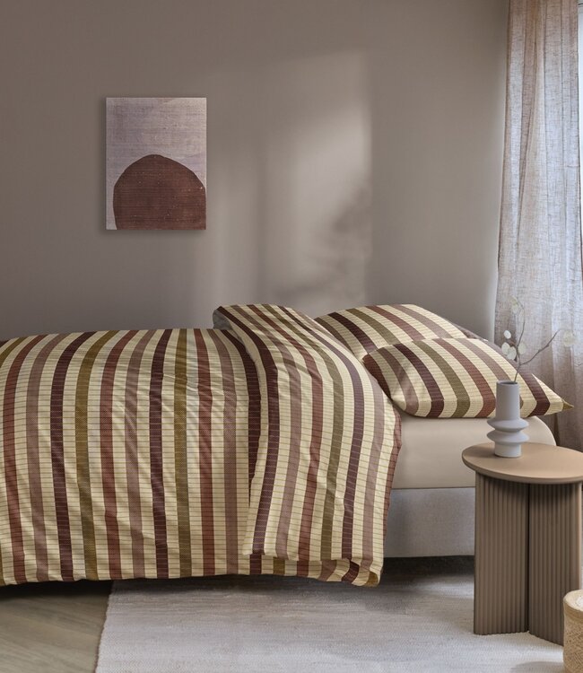 Beddinghouse Dekbedovertrek Flanel Bo Terra